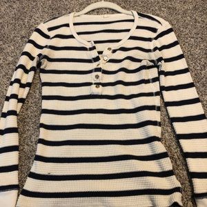 Jcrew Waffle Long Sleeve Henley